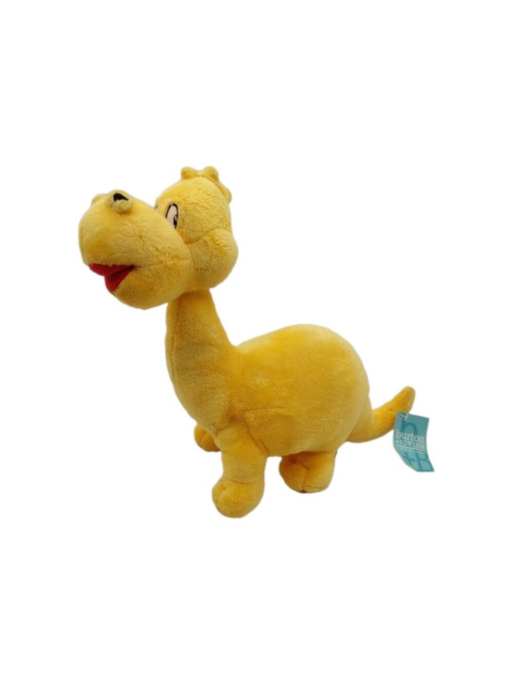 Burton and Burton Yellow Dinosaur 10" Plush Stuffed Animal 2005